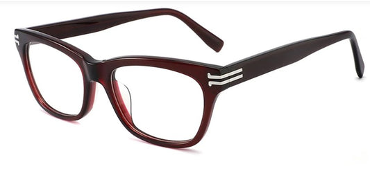 Wine Red Eyeglass Frames | Red Optical Frames | Succulent Eyez Eyewear